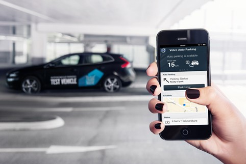Volvo is one of a number of firms to trial autonomous parking technology