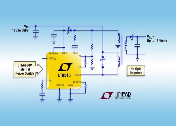 No-opto flyback regulator