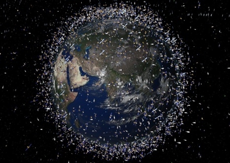 Space debris is a growing problem