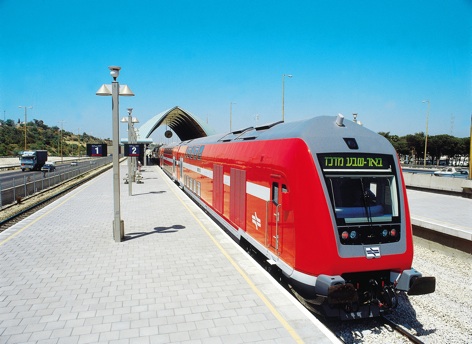 double decker train