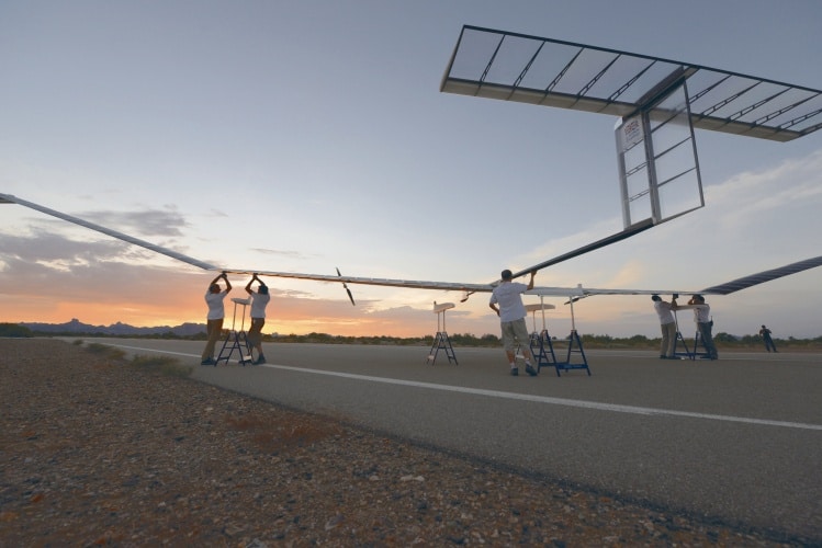 Airbus is also developing a solar-powered aircraft
