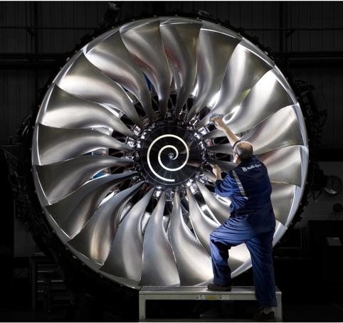Rolls Royce's family of Trent jet engines makes up around 75% of its order book