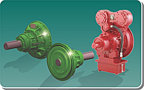 Hydraulically actuated power take-off units