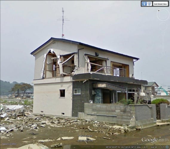 The team compared before and after images from two Japanese cities, Ishinomaki and Ofunato