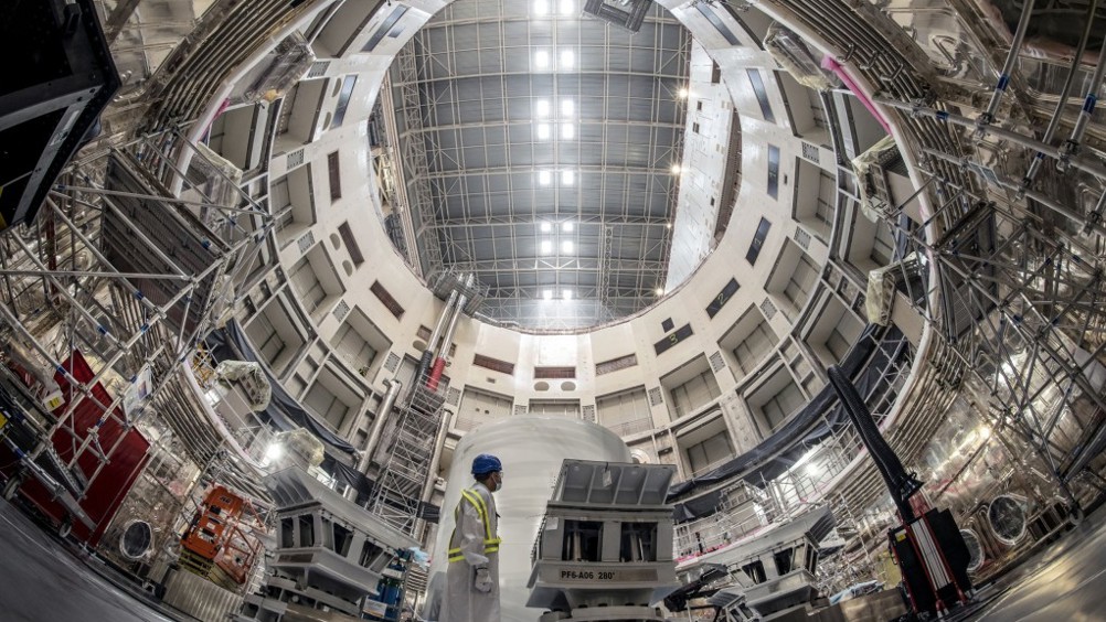 ITER's tokamak pit