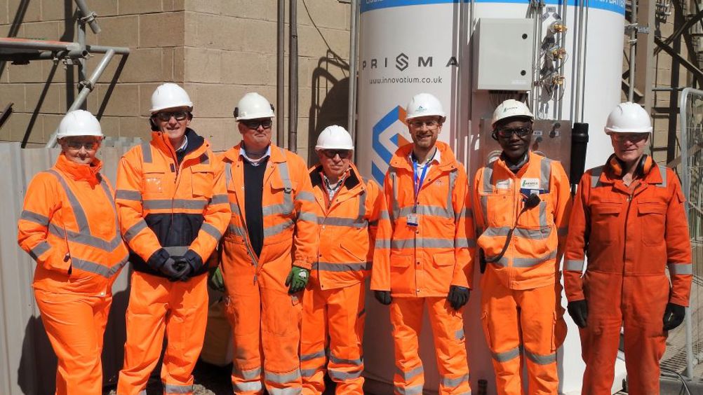 Ground breaking liquid air energy storage demonstrator ‘goes live’ at Aggregate Industries