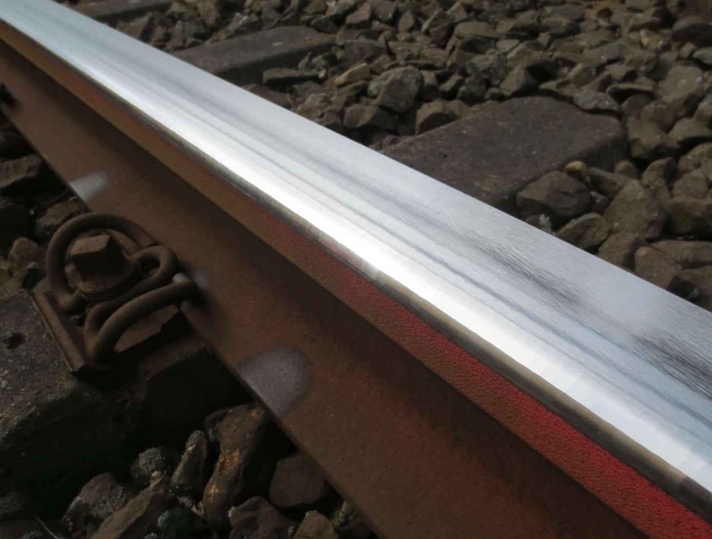 A rail after treatment