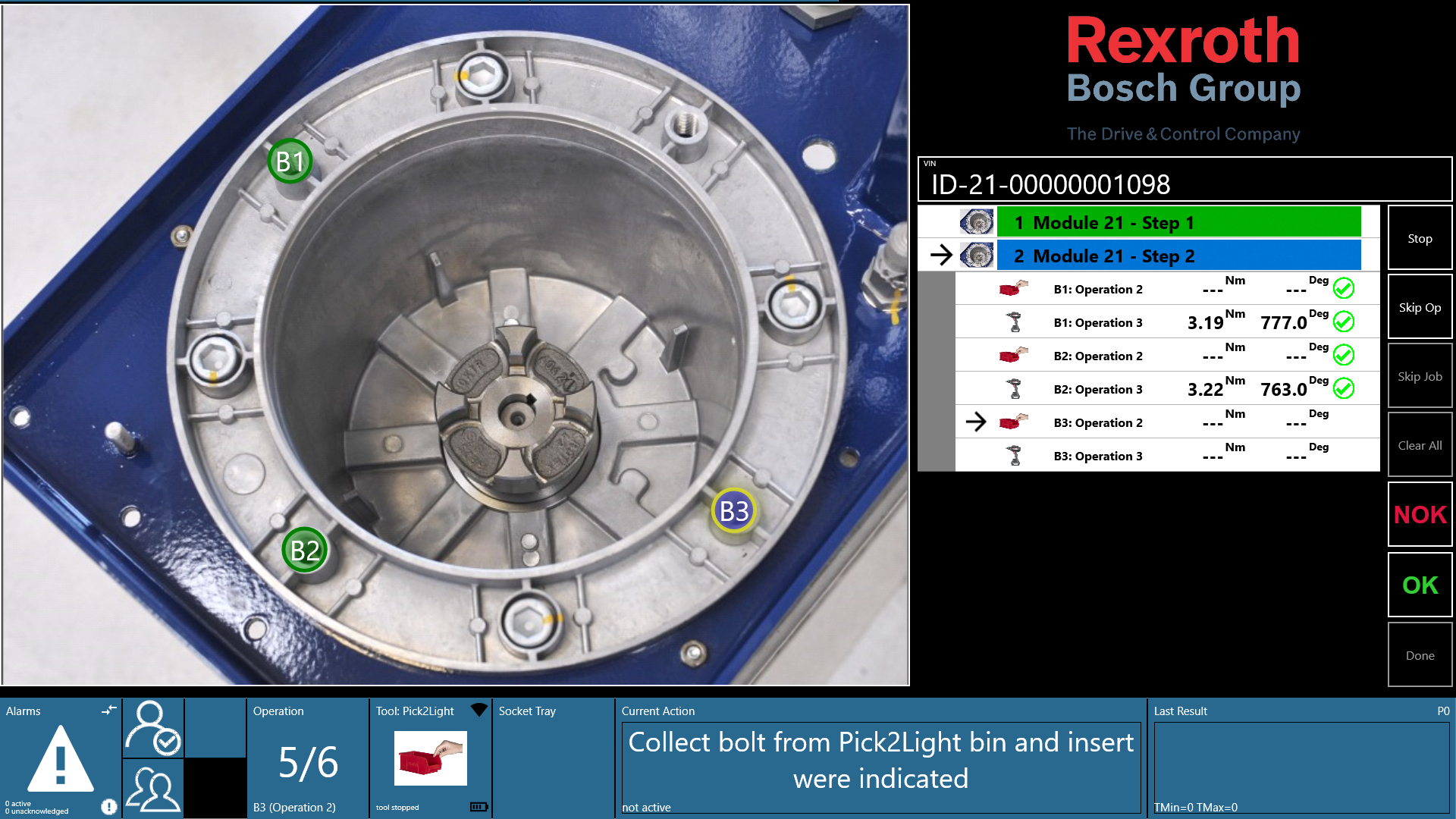 Operator guidance system