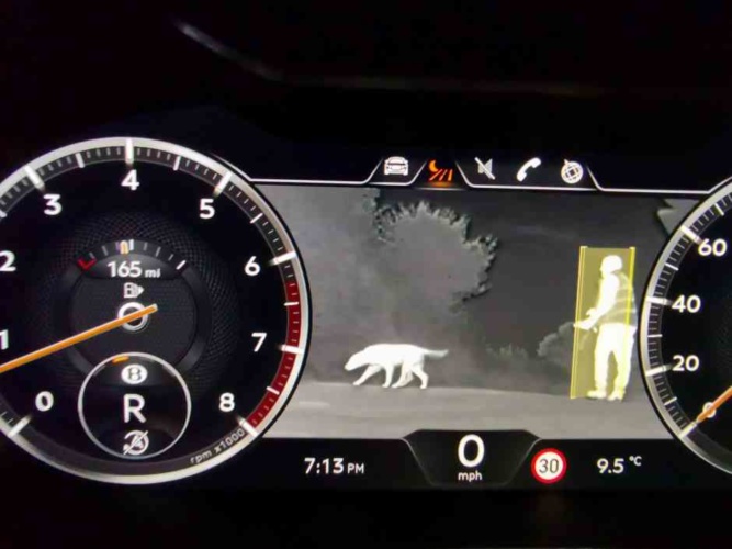 Car store night vision