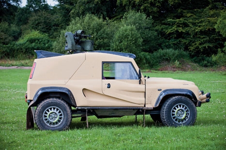 Fast work: the vehicle could aid tasks such as border control or rapid intervention