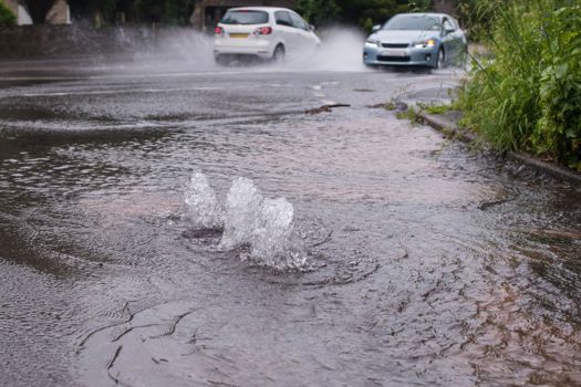 Around 20 per cent of water in the distribution network is lost to leaks 