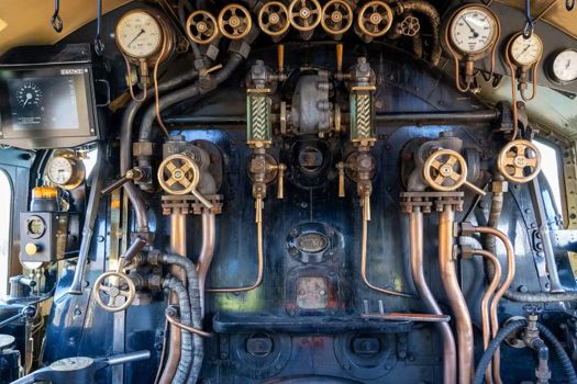 Hitachi Rail's ETCS signalling on steam powered train