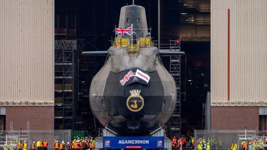 HMS Agamemnon launched in Barrow on October 3, 2024