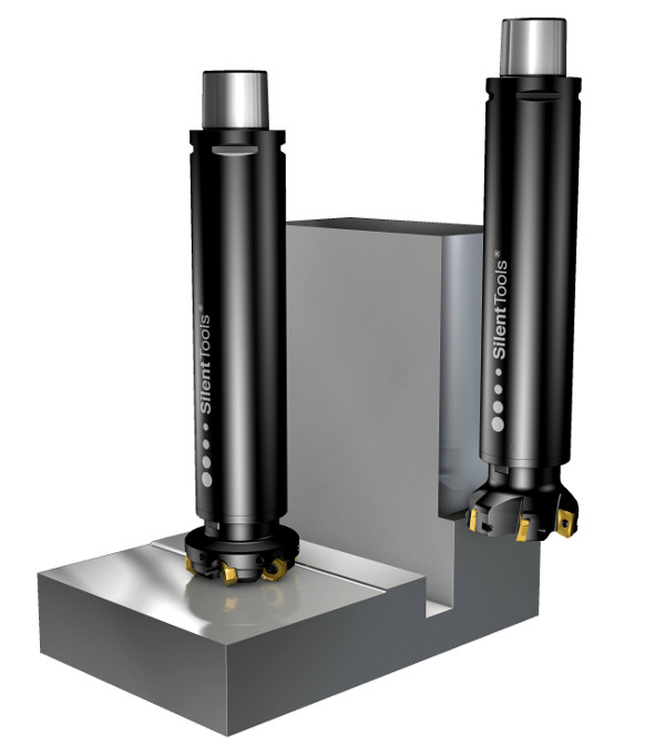 Milling adaptors offer improved damping characteristics