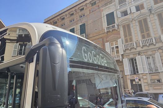 Hitachi Rail's 360Pass is branded as GoGoGe in Genoa