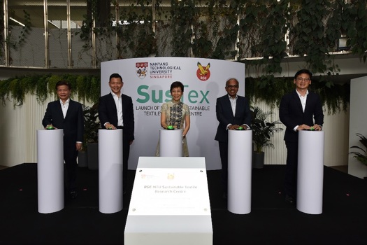 The research centre was officially launched by Ms Grace Fu, Singapore’s Minister for Sustainability and the Environment