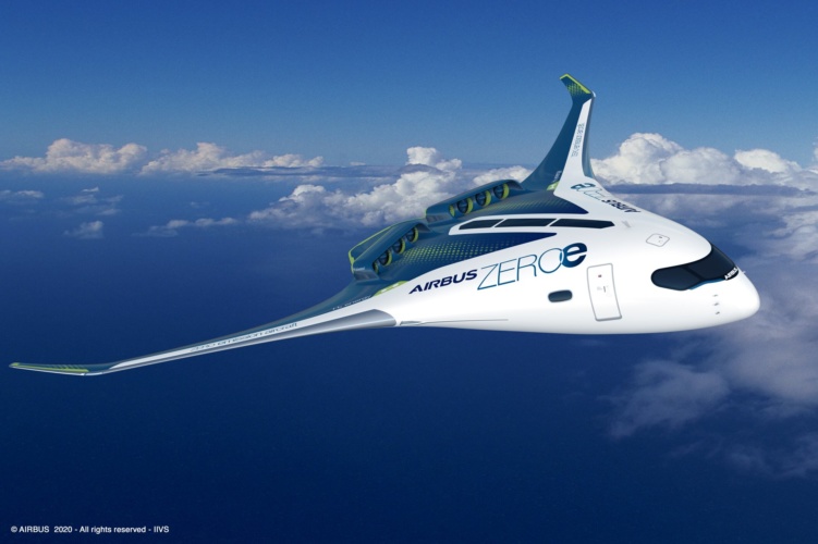 hydrogen powered airliner 