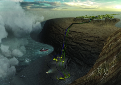 Total's Laggan Tormore development is one of Europe's largest offshore oil and gas projects