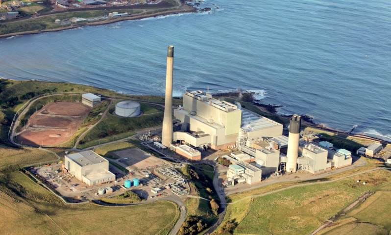 Peterhad CCGT plant, Aberdeenshire