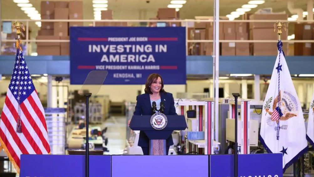 Kamala Harris, vice president of the United States
