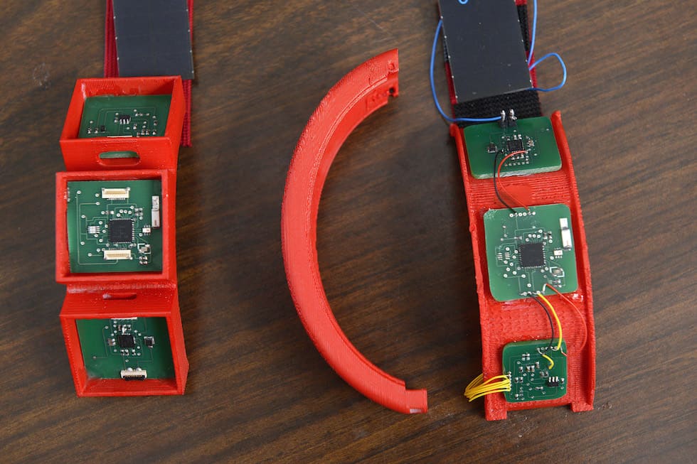 A prototype of the HET wristband. Photo credit: NC State University