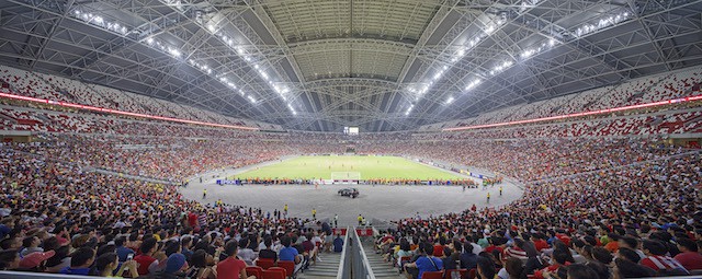 The Singapore Sports Hub is a key project in Singapore’s urban redevelopment and sports facilities masterplan, which promotes a more sustainable, healthy and active society