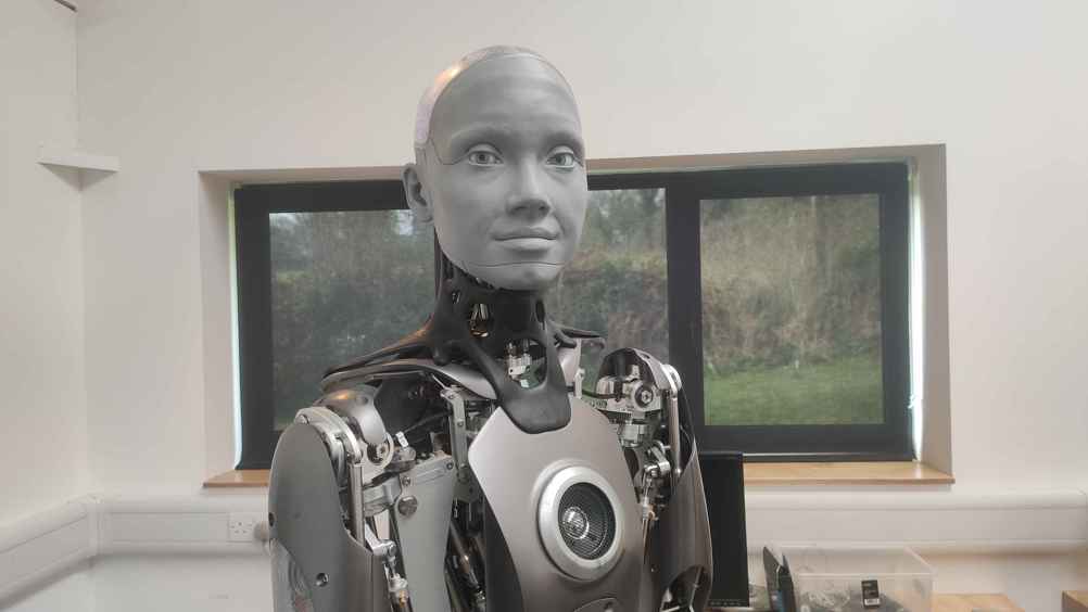 Engineered Arts latest humanoid robot Ameca