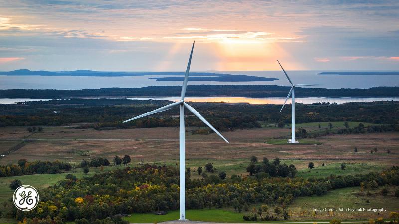 ge 2.5MW wind turbine manitoulin island